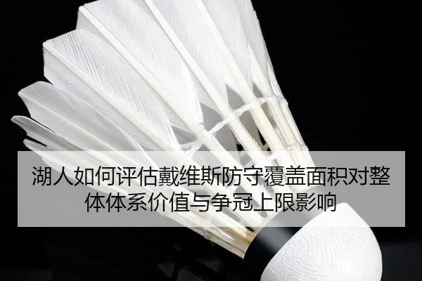 湖人如何评估戴维斯防守覆盖面积对整体体系价值与争冠上限影响